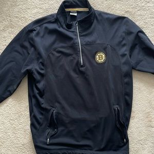 Men’s Boston Bruins 1/4 zip light weight sweatshirt